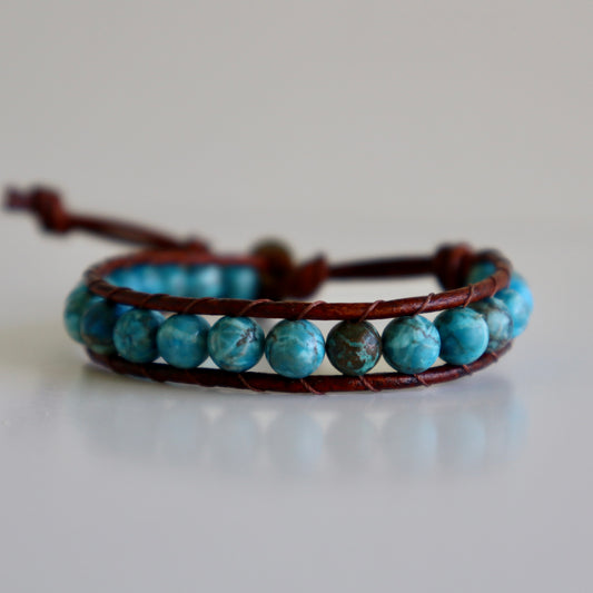 Turquoise Single Wrap