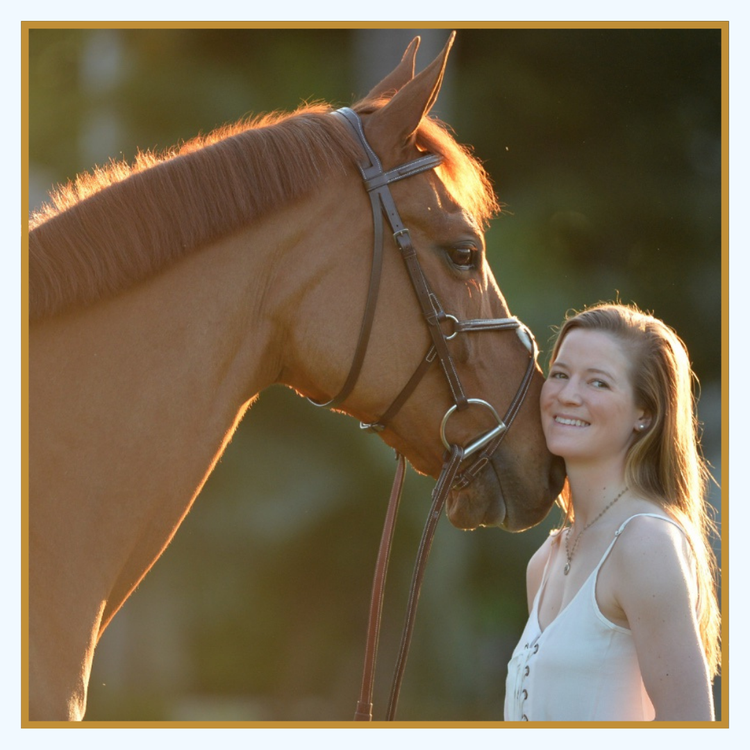 Noel with her horse